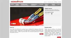 Desktop Screenshot of hansa-flex.lt